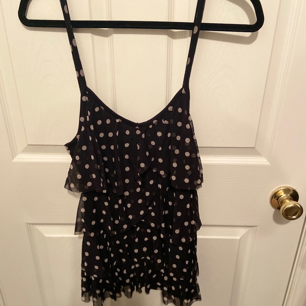 INC Polka Dot Tank